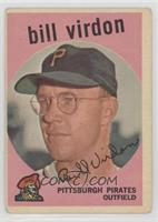 Bill Virdon [Good to VG‑EX]