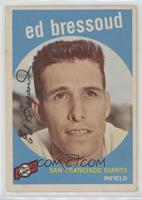 Eddie Bressoud (No Red Bar Visible Next to Card #) [Poor to Fair]