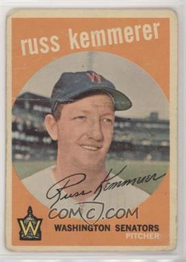 1959 Topps - [Base] #191 - Russ Kemmerer [Poor to Fair]
