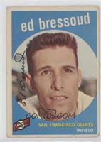 Eddie Bressoud (Red Bar Visible Next to Card #) [COMC RCR Poor]