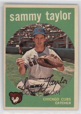 1959 Topps - [Base] #193 - Sammy Taylor