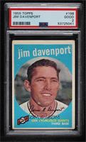 Jim Davenport [PSA 2 GOOD]