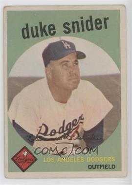 1959 Topps - [Base] #20 - Duke Snider