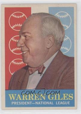 1959 Topps - [Base] #200.2 - Warren Giles (white back)