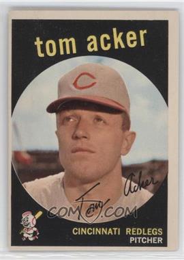 1959 Topps - [Base] #201.2 - Tom Acker (white back)