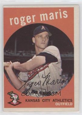 1959 Topps - [Base] #202.1 - Roger Maris (grey back)