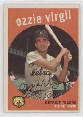 1959 Topps - [Base] #203.1 - Ossie Virgil (Grey Back)