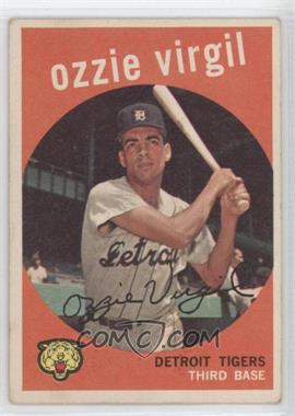 1959 Topps - [Base] #203.2 - Ossie Virgil (white back)