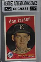 Don Larsen (grey back) [CAS Certified Sealed]