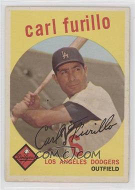 1959 Topps - [Base] #206.1 - Carl Furillo (Grey Back)