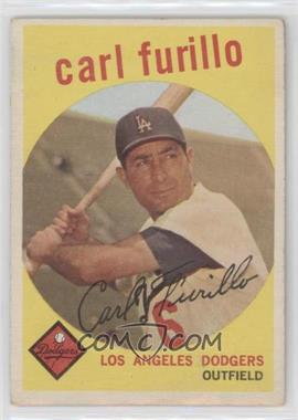 1959 Topps - [Base] #206.1 - Carl Furillo (Grey Back)