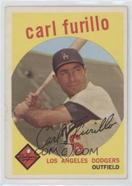 1959 Topps - [Base] #206.1 - Carl Furillo (Grey Back)