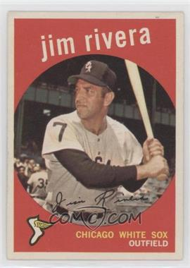 1959 Topps - [Base] #213.1 - Jim Rivera (grey back)