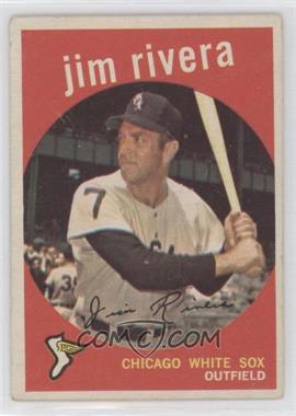 1959 Topps - [Base] #213.1 - Jim Rivera (grey back)
