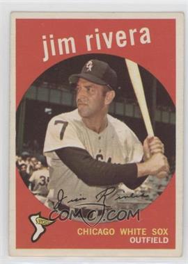 1959 Topps - [Base] #213.1 - Jim Rivera (grey back)