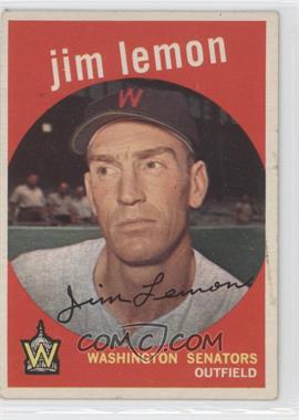 1959 Topps - [Base] #215.1 - Jim Lemon (Grey Back)