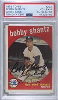 Bobby Shantz (white back) [PSA/DNA Encased]