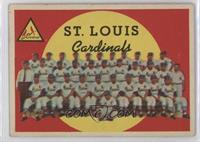 Fourth Series Checklist - St. Louis Cardinals (Grey Back) [Poor to Fa…