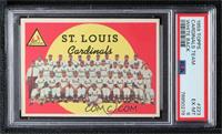 Fourth Series Checklist - St. Louis Cardinals (White Back) [PSA 6 EX&…