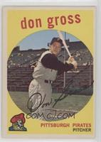 Don Gross (white back) [Good to VG‑EX]