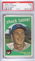 Chuck Tanner (white back) [PSA 5 EX]