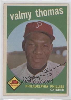 1959 Topps - [Base] #235.1 - Valmy Thomas (Grey Back)