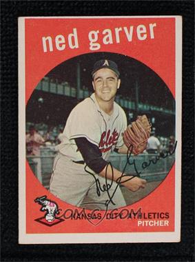 1959 Topps - [Base] #245.2 - Ned Garver (white back)