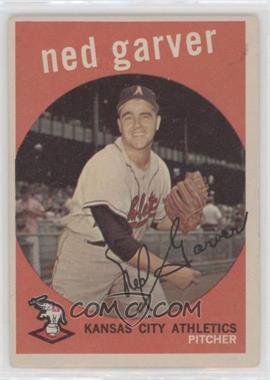 1959 Topps - [Base] #245.2 - Ned Garver (white back)