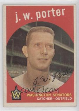 1959 Topps - [Base] #246.1 - J.W. Porter (grey back)