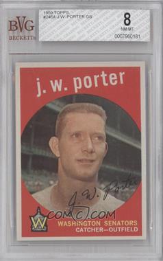 1959 Topps - [Base] #246.1 - J.W. Porter (grey back) [BVG 8 NM‑MT]