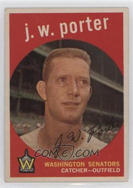 1959 Topps - [Base] #246.1 - J.W. Porter (grey back)