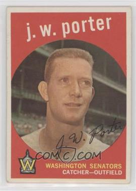 1959 Topps - [Base] #246.1 - J.W. Porter (grey back)