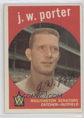 1959 Topps - [Base] #246.1 - J.W. Porter (grey back)