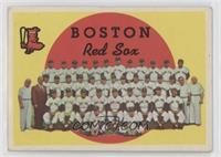 Third Series Checklist - Boston Red Sox (grey back) [Good to VG‑…