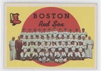 Third Series Checklist - Boston Red Sox (grey back) [Poor to Fair]