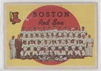 Third Series Checklist - Boston Red Sox (white back)