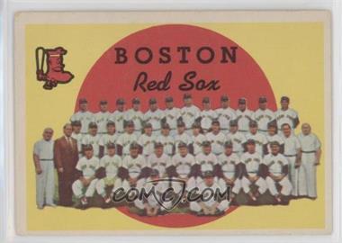 1959 Topps - [Base] #248.2 - Third Series Checklist - Boston Red Sox (white back)