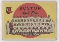 Third Series Checklist - Boston Red Sox (white back) [Poor to Fair]