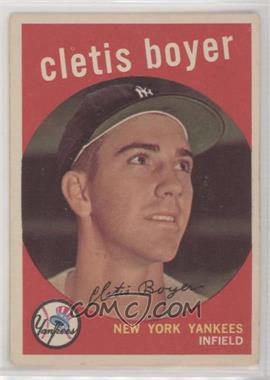 1959 Topps - [Base] #251.2 - Clete Boyer (white back)