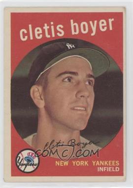 1959 Topps - [Base] #251.2 - Clete Boyer (white back)