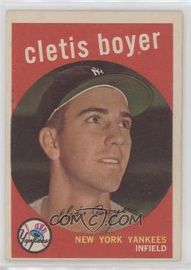 1959 Topps - [Base] #251.2 - Clete Boyer (white back)