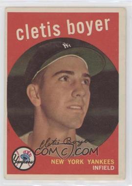 1959 Topps - [Base] #251.2 - Clete Boyer (white back)