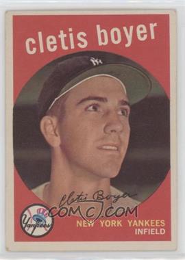 1959 Topps - [Base] #251.2 - Clete Boyer (white back)