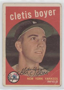 1959 Topps - [Base] #251.2 - Clete Boyer (white back)