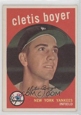 1959 Topps - [Base] #251.2 - Clete Boyer (white back)