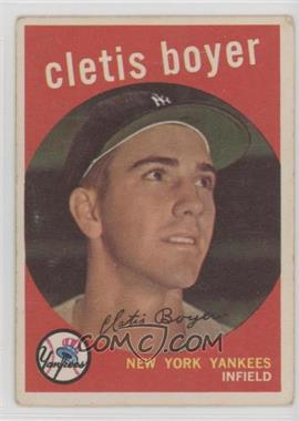 1959 Topps - [Base] #251.2 - Clete Boyer (white back)