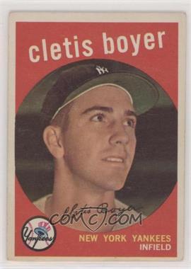 1959 Topps - [Base] #251.2 - Clete Boyer (white back)