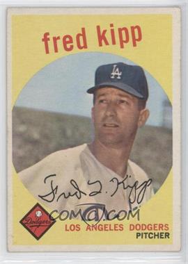 1959 Topps - [Base] #258.1 - Fred Kipp (grey back)