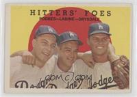 Hitters' Foes (Johnny Podres, Clem Labine, Don Drysdale) (White Back)