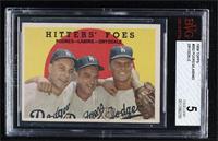 Hitters' Foes (Johnny Podres, Clem Labine, Don Drysdale) (White Back) [BVG …